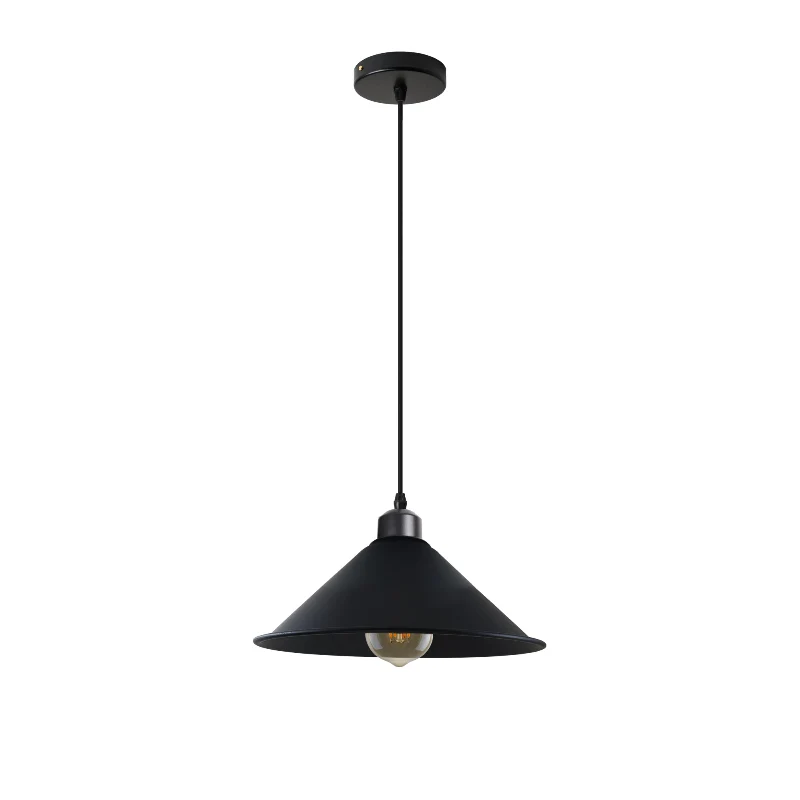 All Seasons Life Vintage Pendelleuchte Schwarz Ø 22cm ~2994