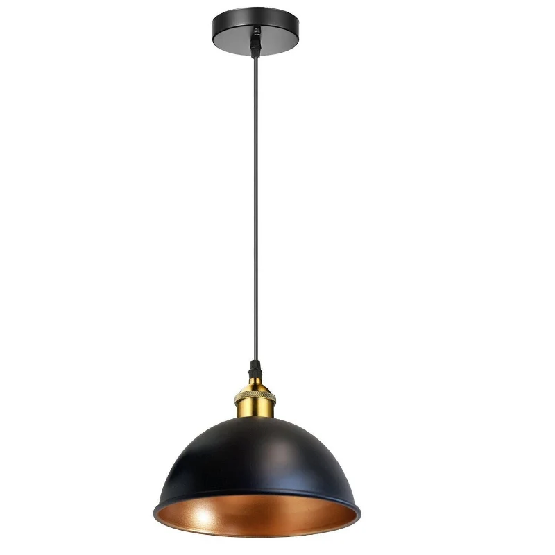 Schwarz Pendelleuchte & Hängelampe E27 Lampenfassung ~ 2903