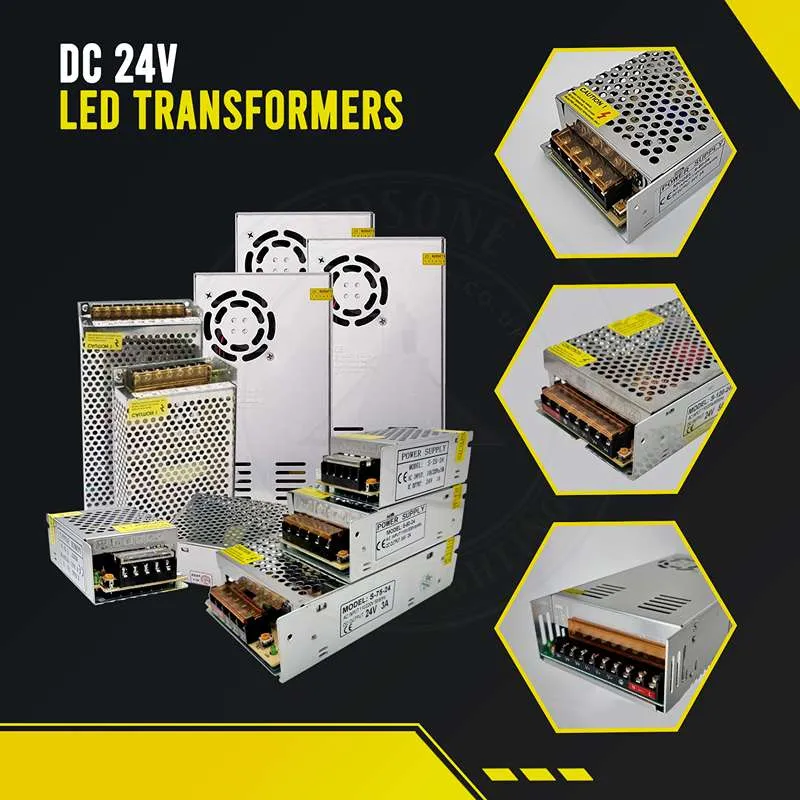 AC 110-220V auf DC 24 Volt 1A 24W Schaltnetzteil Transformator ~ 2842