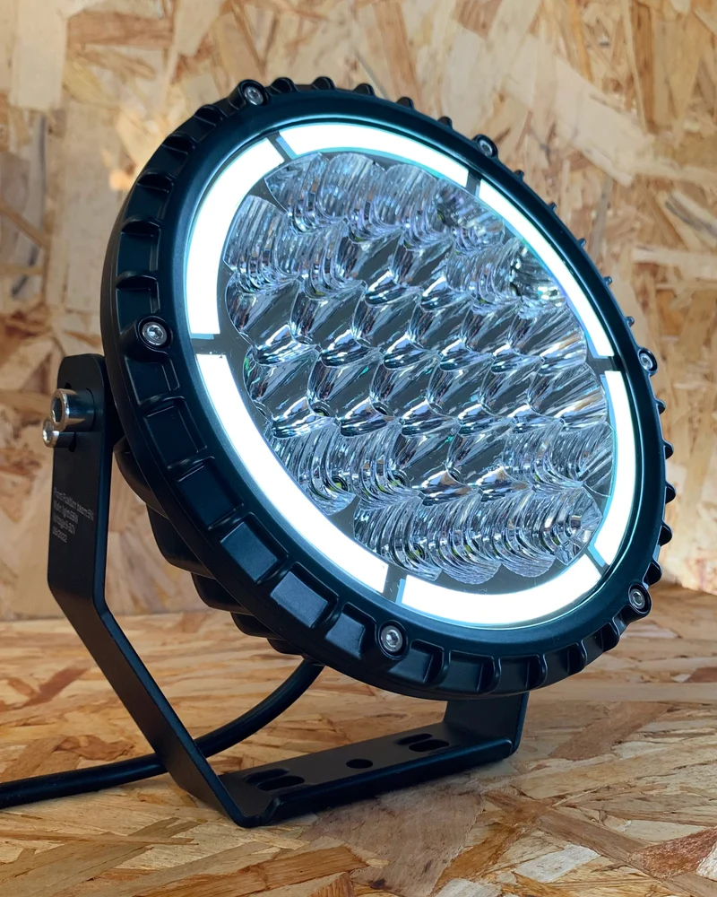 LED-Fernscheinwerfer mit Positionslicht Halo / 7.5"