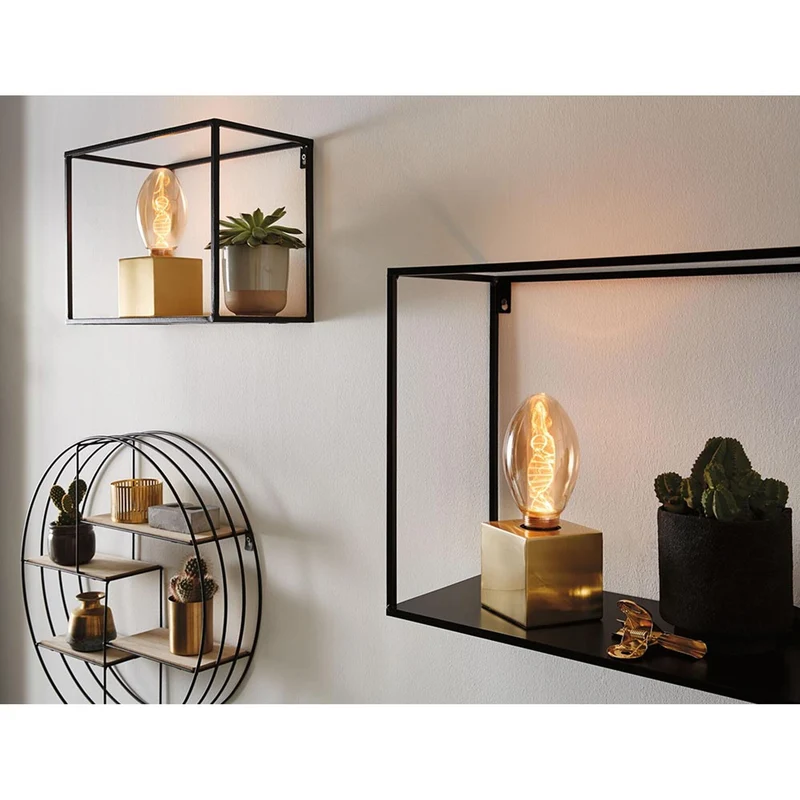 E27 3,5W LED Birne Helix 1800K Gold