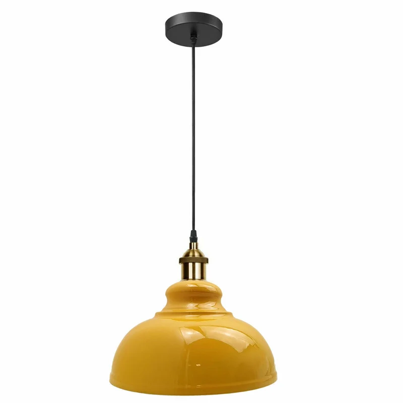 Industrielle lumière vintage Suspension métal Lampe Loft pour Restaurant ~2993