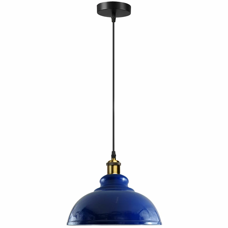 Industrielle lumière vintage Suspension métal Lampe Loft pour Restaurant ~2993