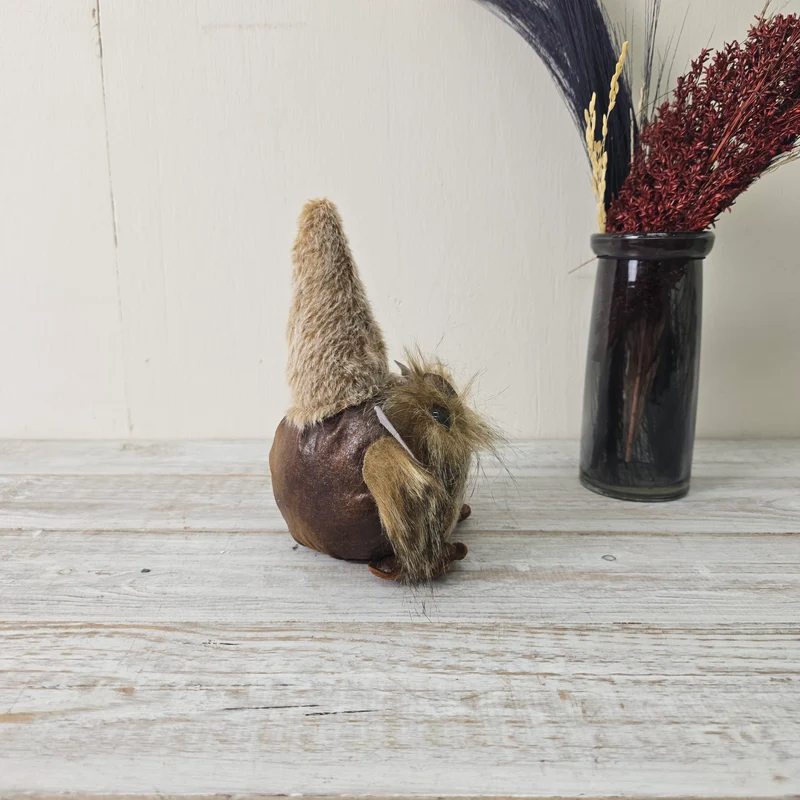 Figur Eule Hedwig Plüsch 21cm Mit Spitzhut Deko