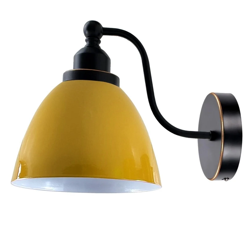 Retro Wandleuchte Schwanenhals Farbige Wandlampe ~1036