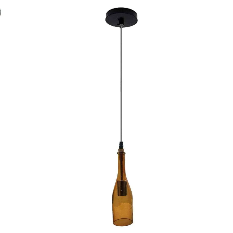 Retro Weinflasche hängelampen deckenleuchte wohnzimmer~2887