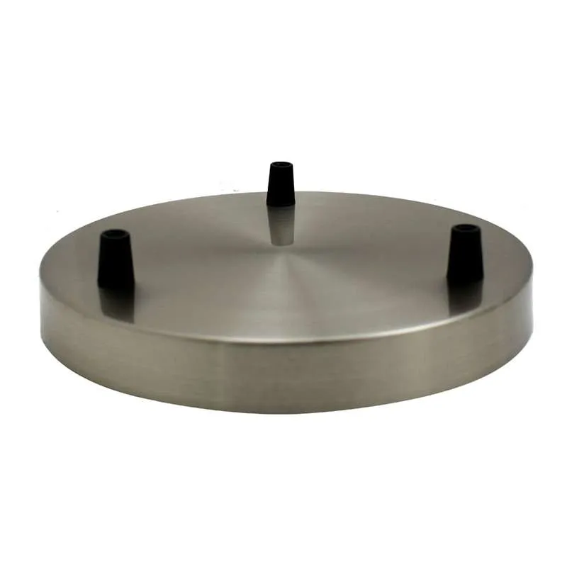 3-Loch Deckenrosette Runder Mehrfach-Baldachin (20cm) ~2690
