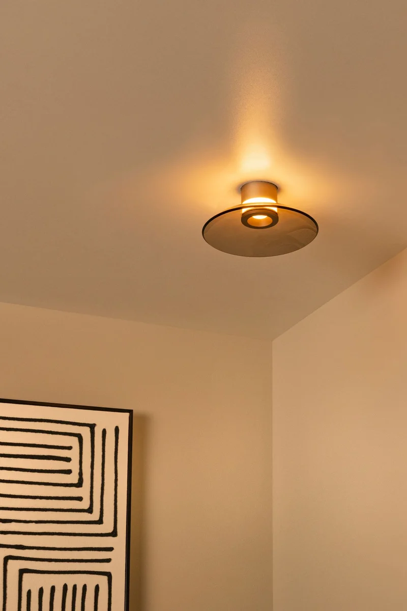 LED-Deckenleuchte Santiago CCT dimmbar Ø 23cm