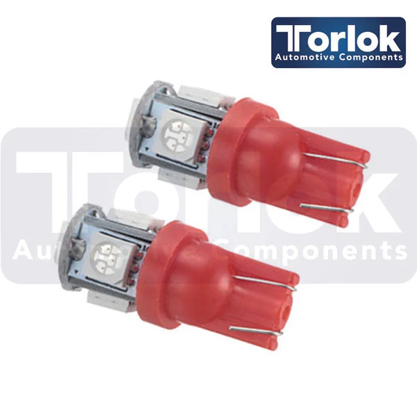 Torlok Premium 24 V T10 LED-Standlichtbirnen für LKW / 2er-Pack