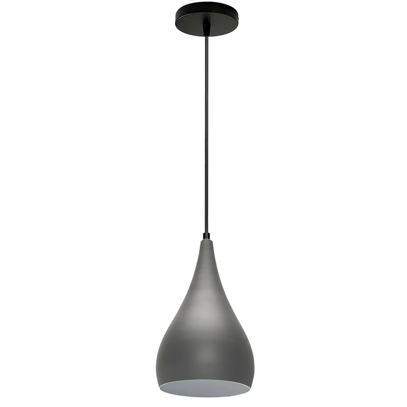 Beat Style Long Pendelleuchte LED grauer Lampenschirm ~3054