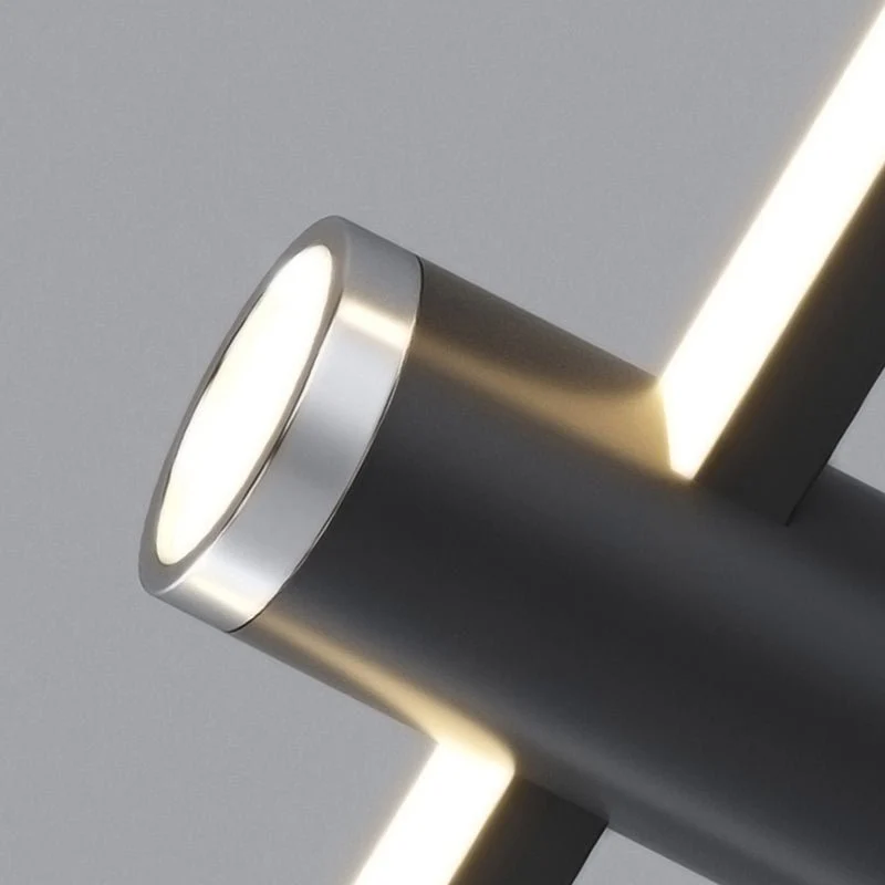 Lineaire LED Hanglamp Dimbaar met Verstelbare Kabel voor Eettafel Keukeneiland Moderne Verlichting Zwart | Sansoti