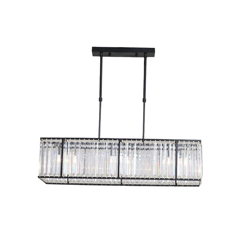 Kristallen Hanglamp Lineair Keukeneiland Eetkamer Plafondverlichting Kroonluchter Scandinavisch Design | Sansoti