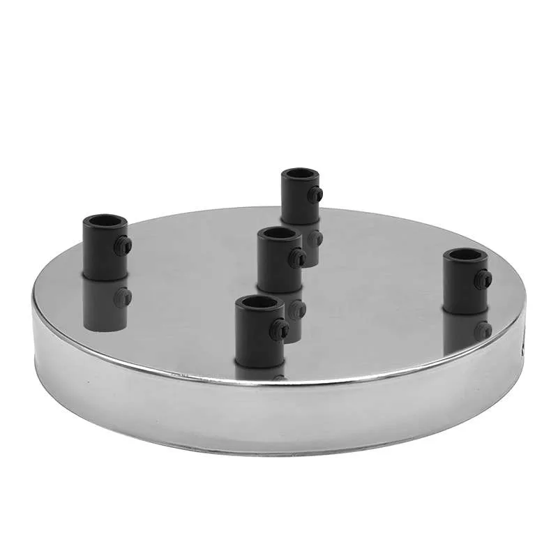 Industrielle Deckenrosette mit 5 Anschlüssen 120 mm ~2683