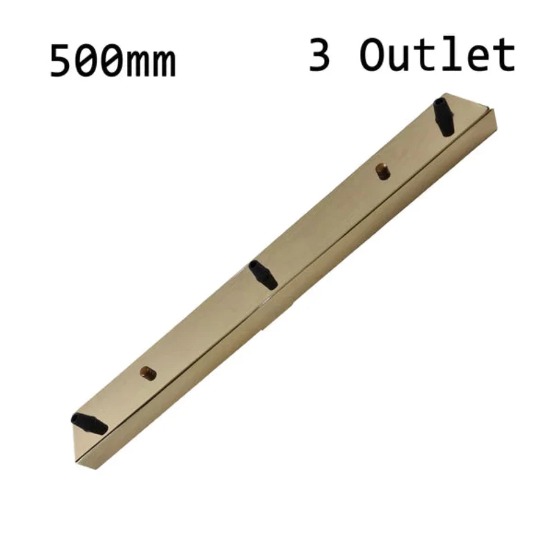 50cm Metallbaldachin-Deckenplatte mit 3 Löchern ~2693