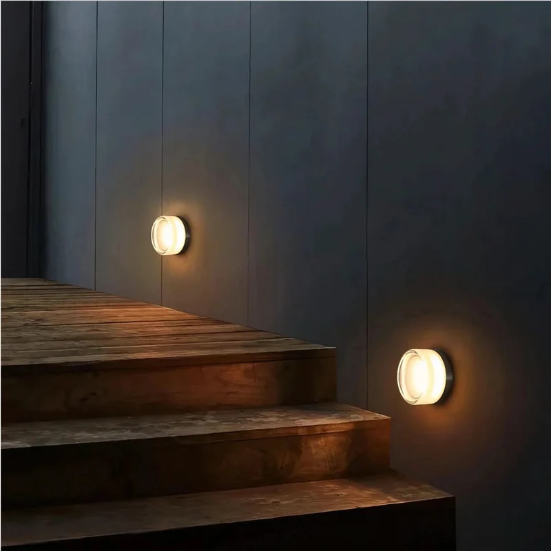 LED Wandlamp Wit Glas Modern Interieur Sfeervol Slaapkamer Gang Woonkamer Hal Verlichtingsarmatuur Stijlvol | Sansoti