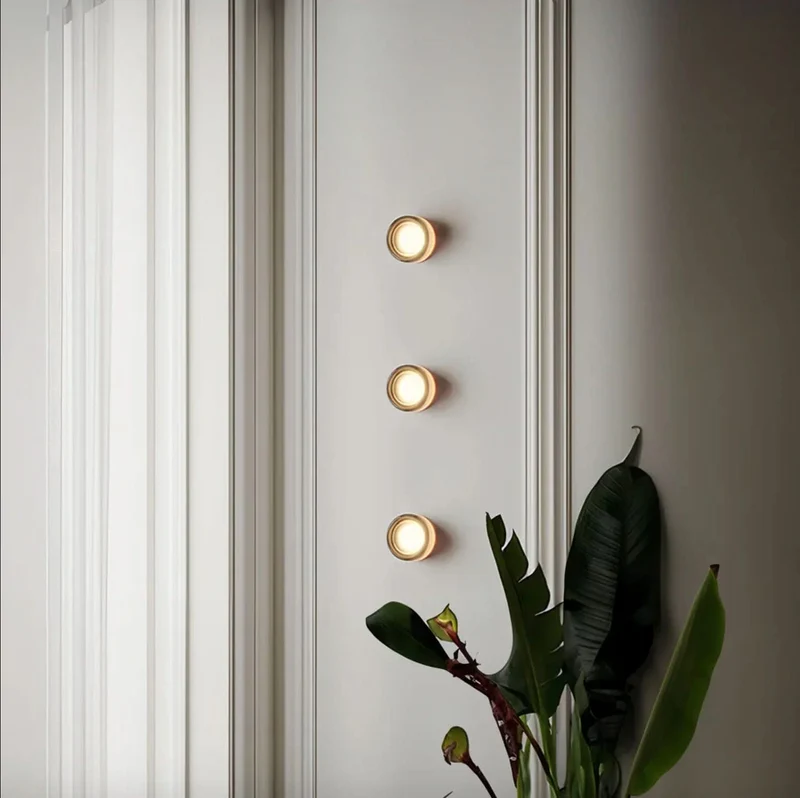 LED Wandlamp Wit Glas Modern Interieur Sfeervol Slaapkamer Gang Woonkamer Hal Verlichtingsarmatuur Stijlvol | Sansoti