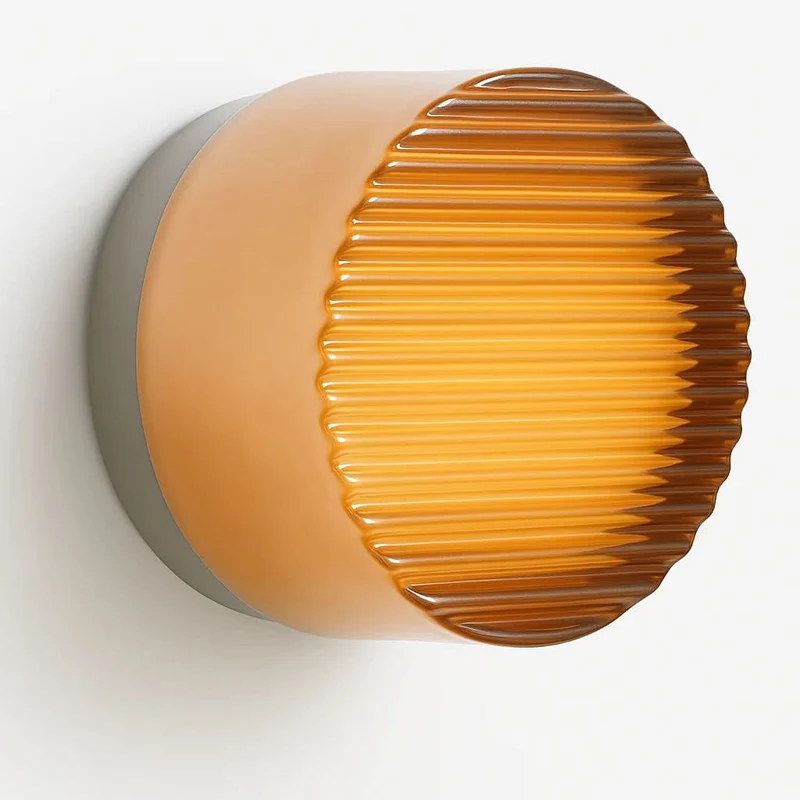 LED Wandlamp Wit Glas Modern Interieur Sfeervol Slaapkamer Gang Woonkamer Hal Verlichtingsarmatuur Stijlvol | Sansoti