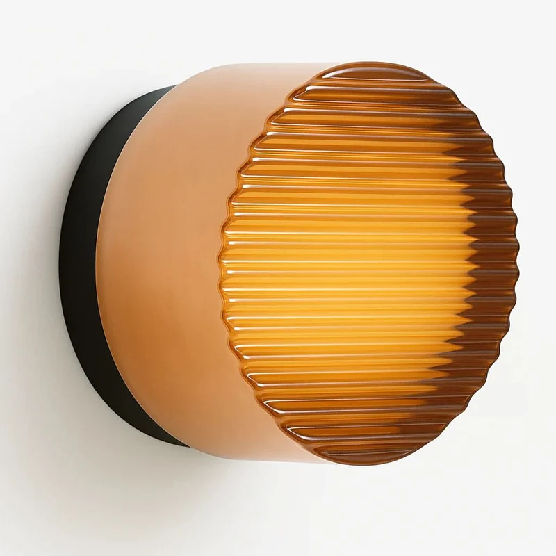 LED Wandlamp Wit Glas Modern Interieur Sfeervol Slaapkamer Gang Woonkamer Hal Verlichtingsarmatuur Stijlvol | Sansoti