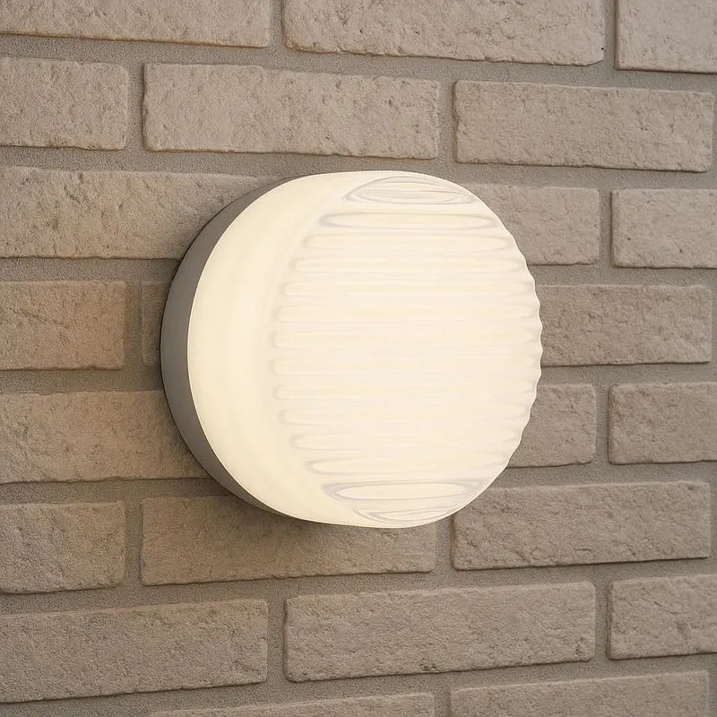 LED Wandlamp Wit Glas Modern Interieur Sfeervol Slaapkamer Gang Woonkamer Hal Verlichtingsarmatuur Stijlvol | Sansoti