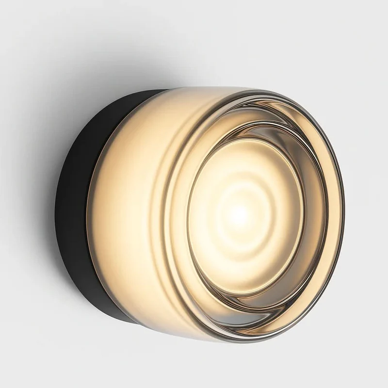 LED Wandlamp Wit Glas Modern Interieur Sfeervol Slaapkamer Gang Woonkamer Hal Verlichtingsarmatuur Stijlvol | Sansoti