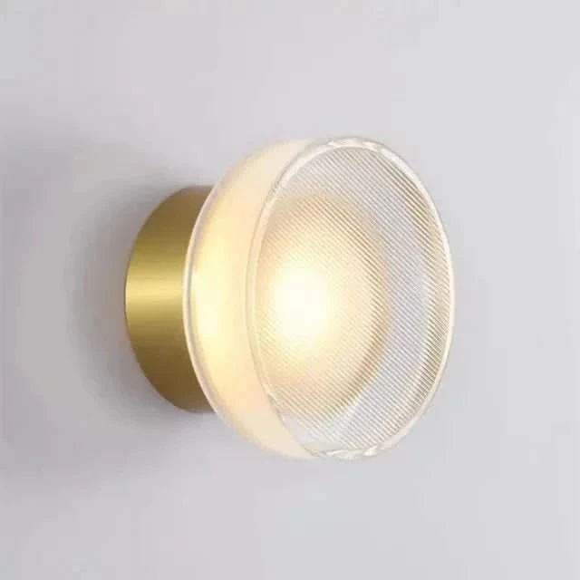 LED Wandlamp Wit Glas Modern Interieur Sfeervol Slaapkamer Gang Woonkamer Hal Verlichtingsarmatuur Stijlvol | Sansoti