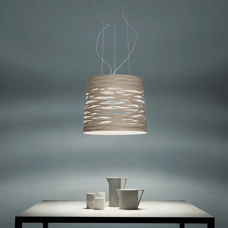 Foscarini - Pendelleuchte Tress Gross Graubeige