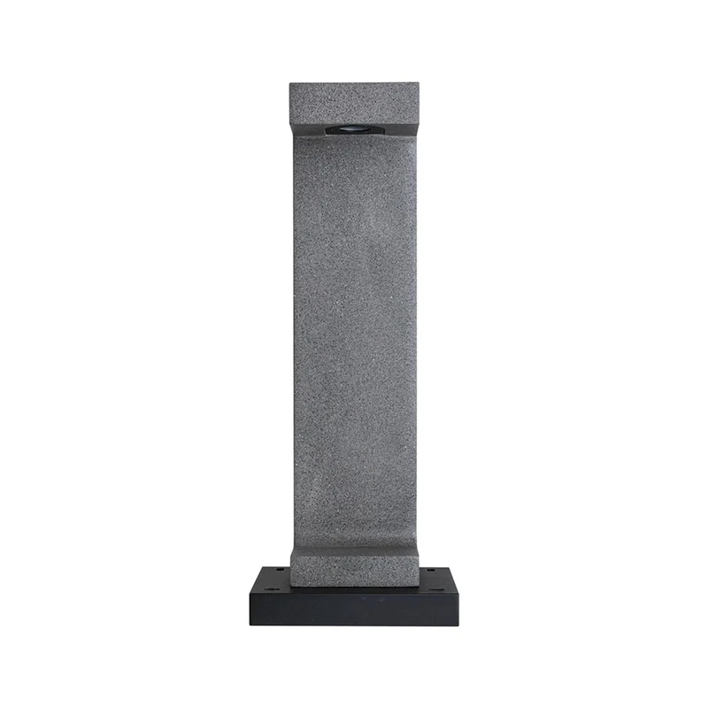 LED Beton Pollerleuchte Concrea Dunkler Sandstein IP65