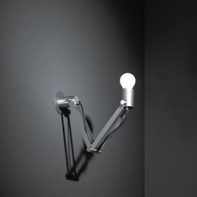 ELLUX - Wandleuchte NOMAD MINIMAL SHORT Aluminium