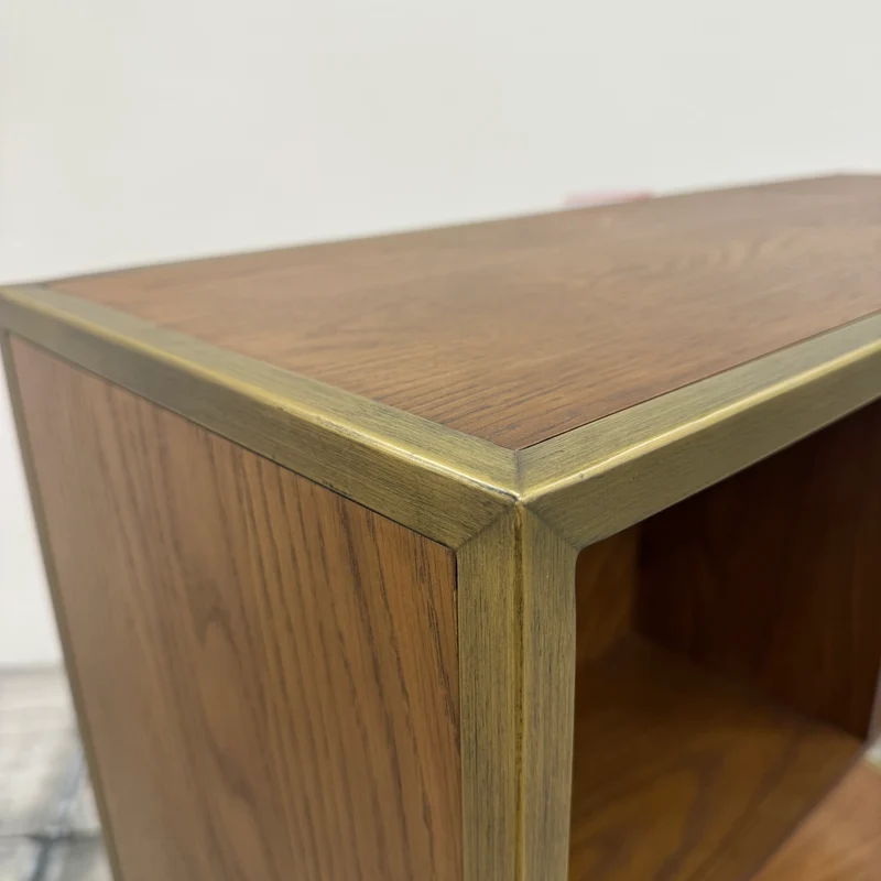 Mace Design Eiche Massivholz Schreibtisch Sekretär Golden Tisch