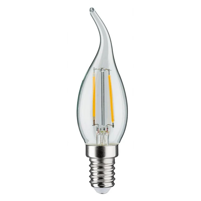 E14 2,8W LED Kerze Filament 2700K Dimmbar Klar