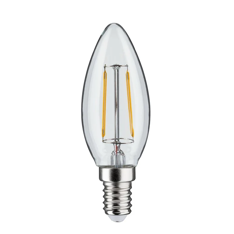 E14 2,6W LED Kerze Filament 2700K Klar