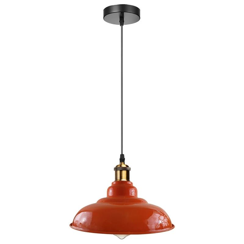 Decken hängelampen orange Farbe für Kücheninsel E27 ~ 2829