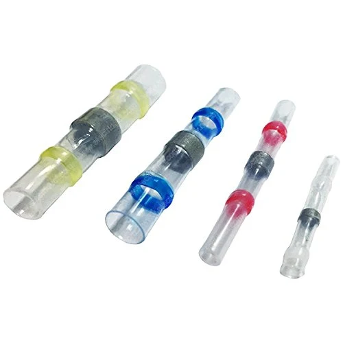 Rote Schrumpf-Lötmuffen-Kabelverbinder / 50er-Packung