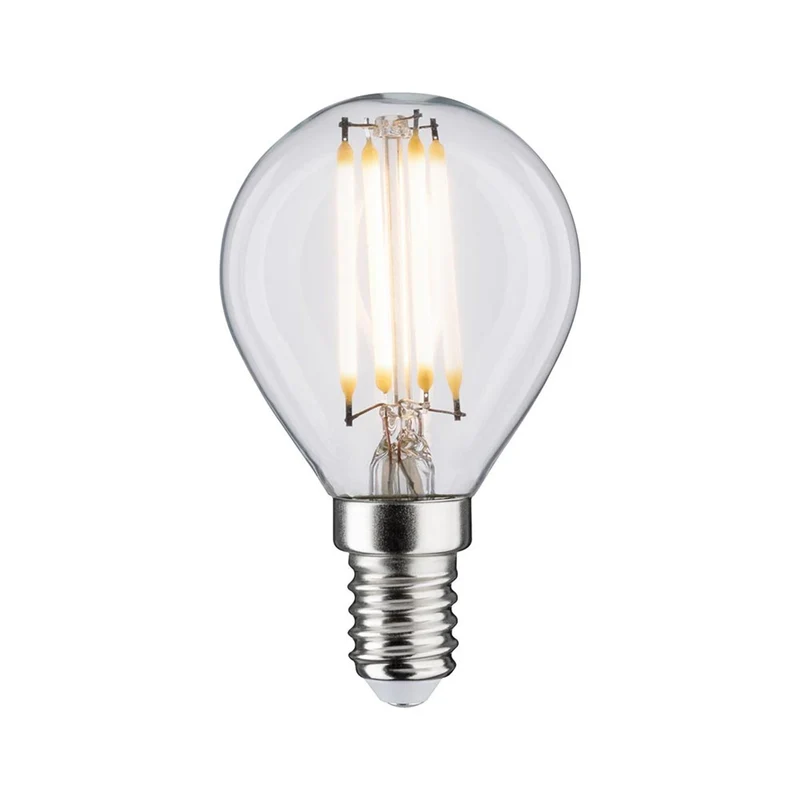 E14 5W LED Tropfen Filament Klar mit 3 Stufen-Dimmer 2700K