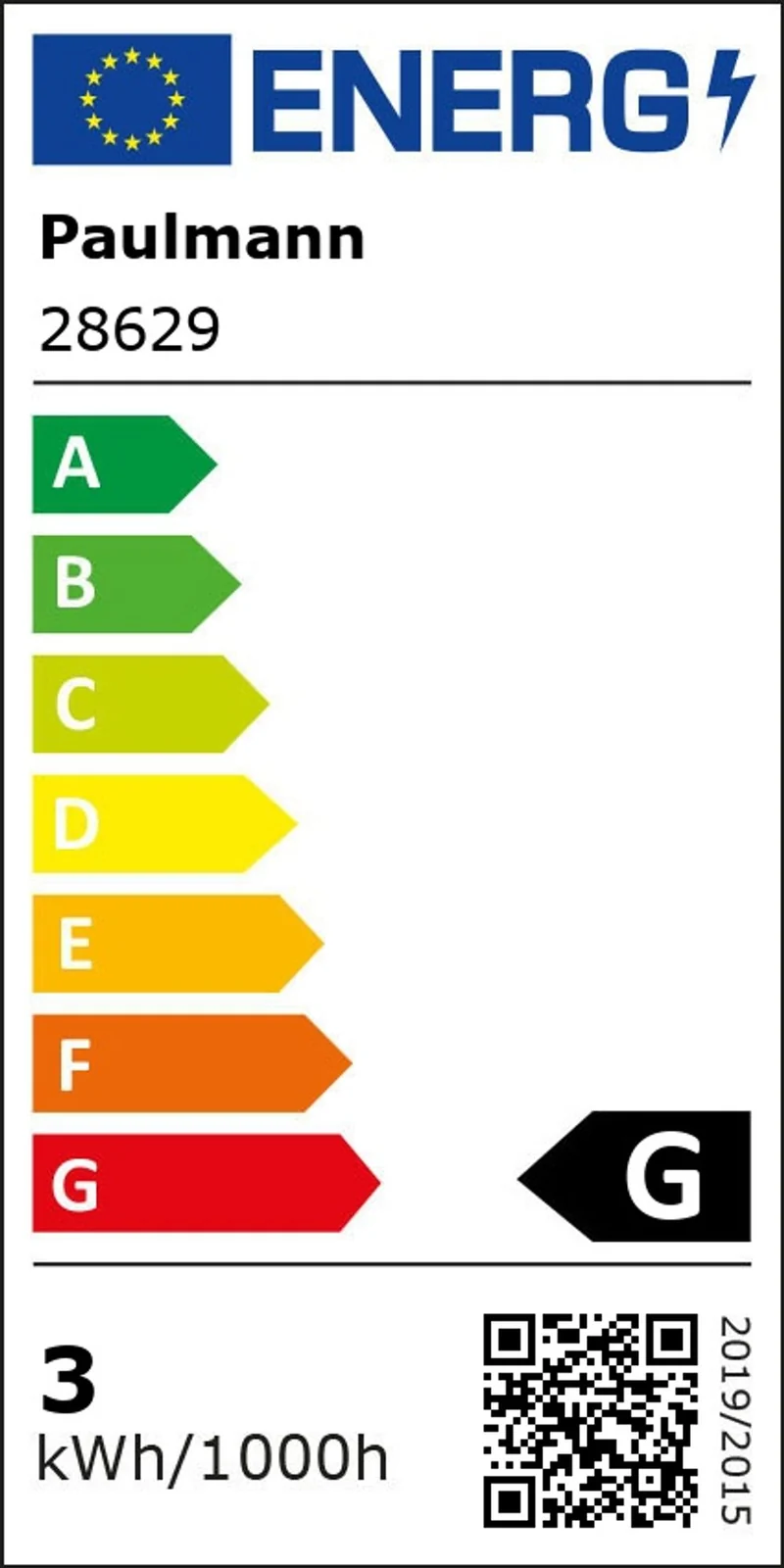 E14 3W LED Tropfen 2700K Filament
