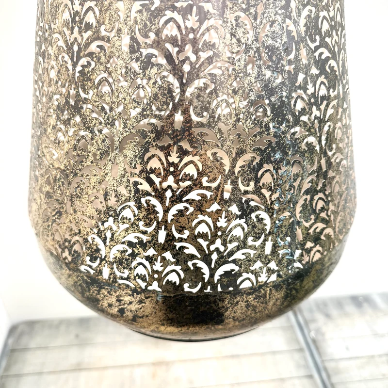 PTMD Moxie Lampe gold Metall Pendelleuchte Deckenlampe