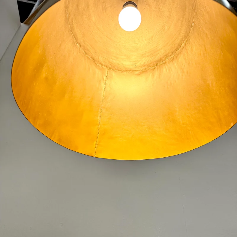 PTMD Mervin Lampe Golden Metall Pendelleuchte Deckenlampe