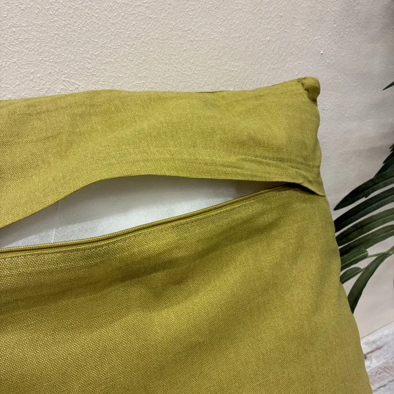 Unique Living Nika Kissen grün Stoff 45x45 Kissen Neuware
