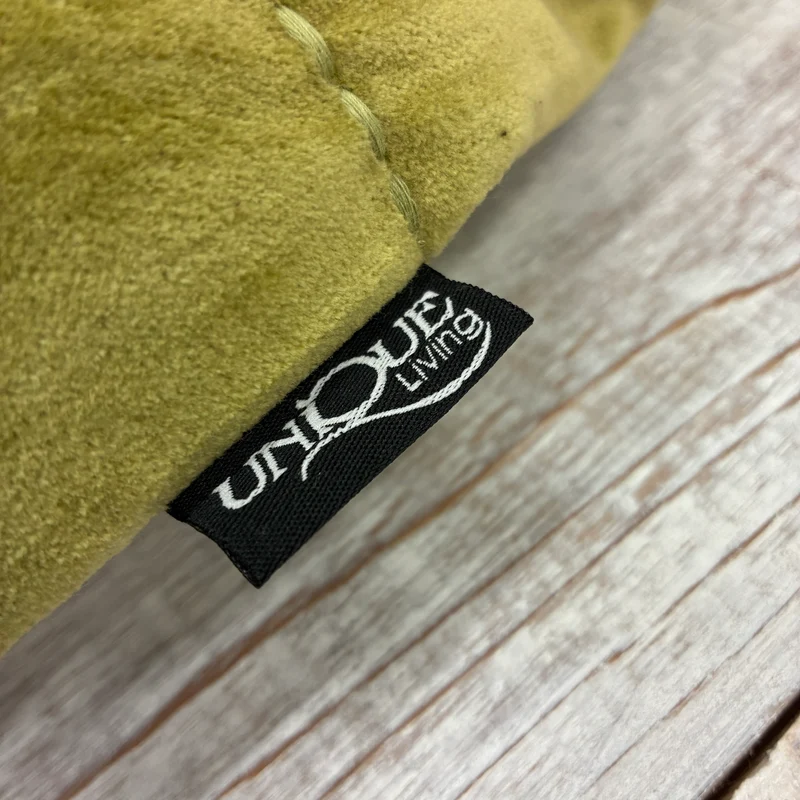 Unique Living Nika Kissen grün Stoff 45x45 Kissen Neuware