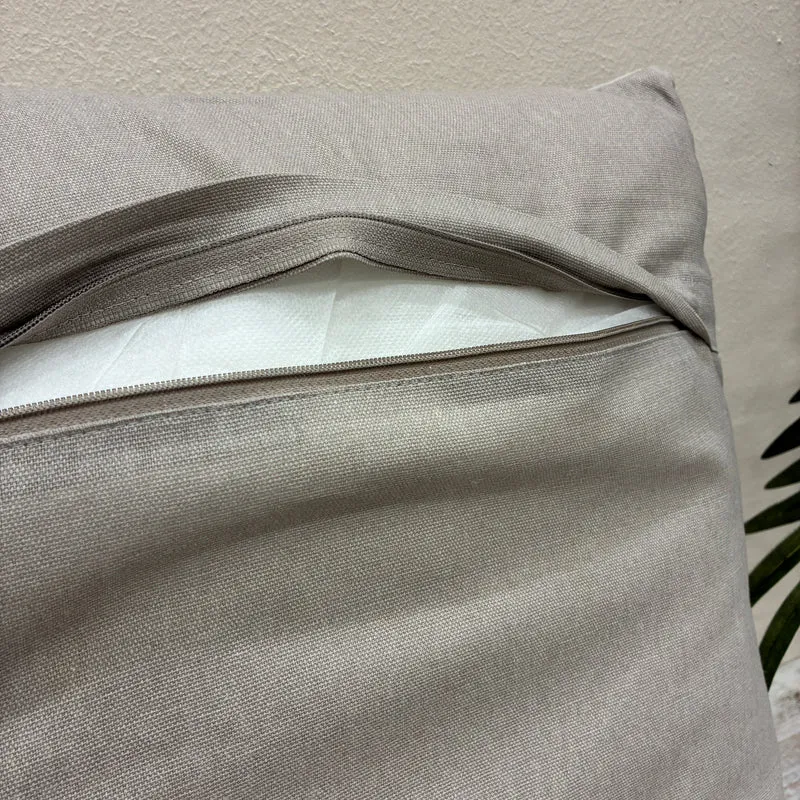 Unique Living Nika Kissen grau Stoff 45x45 Kissen Neuware