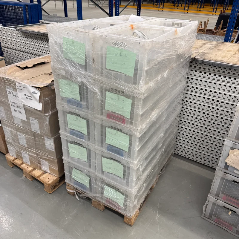 Set Konvolut 400 STK Drahtgitter Regaltrenner gebraucht Ladenbau Fachteiler