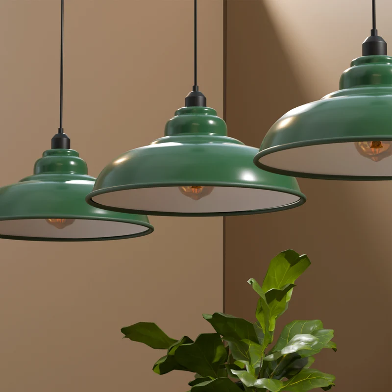 LED Hängelampe Home Deco Pendelleuchte Ø 32 cm | E27~2556