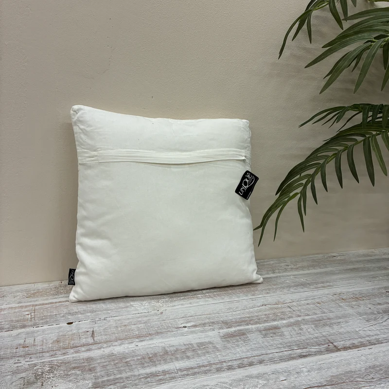 Unique Living Mex Kissen weiß Stoff 45x45 Kissen Neuware