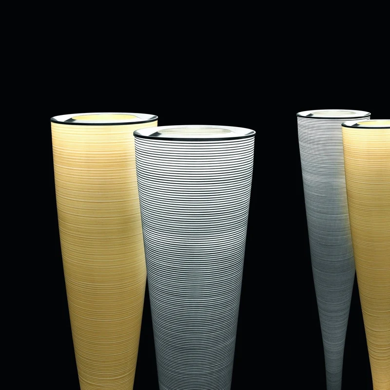 Foscarini - LED Stehleuchte Mite nero