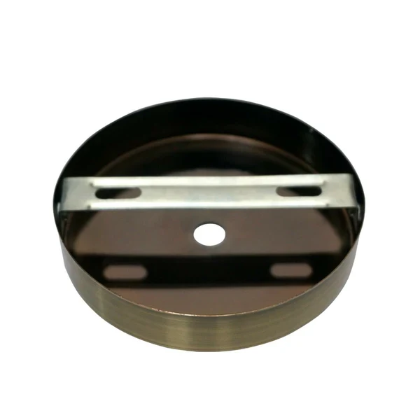 Metall Deckenrosette 100mm zum Aufhängen von Kronleuchtern~1035
