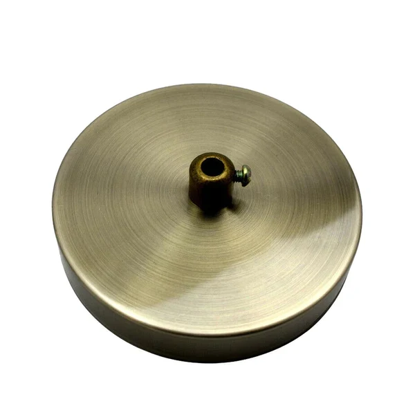 Metall Deckenrosette 100mm zum Aufhängen von Kronleuchtern~1035