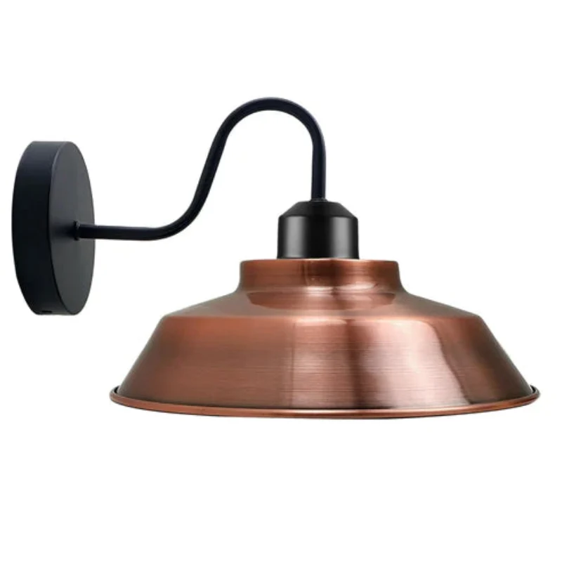 Retro Wandlampe im Industrie-Stil Schwanenhals ~2002