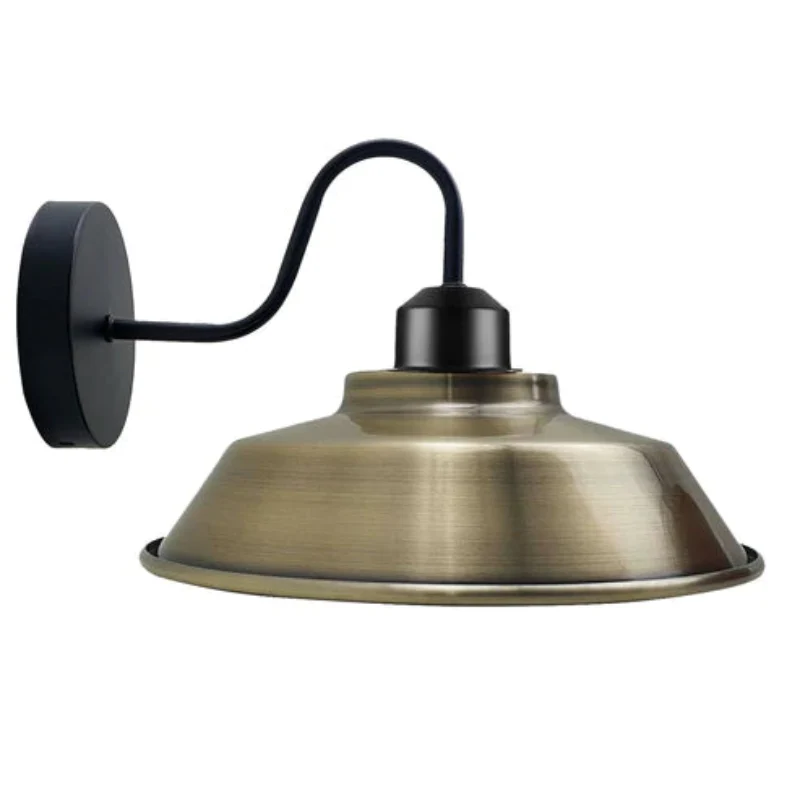 Retro Wandlampe im Industrie-Stil Schwanenhals ~2002