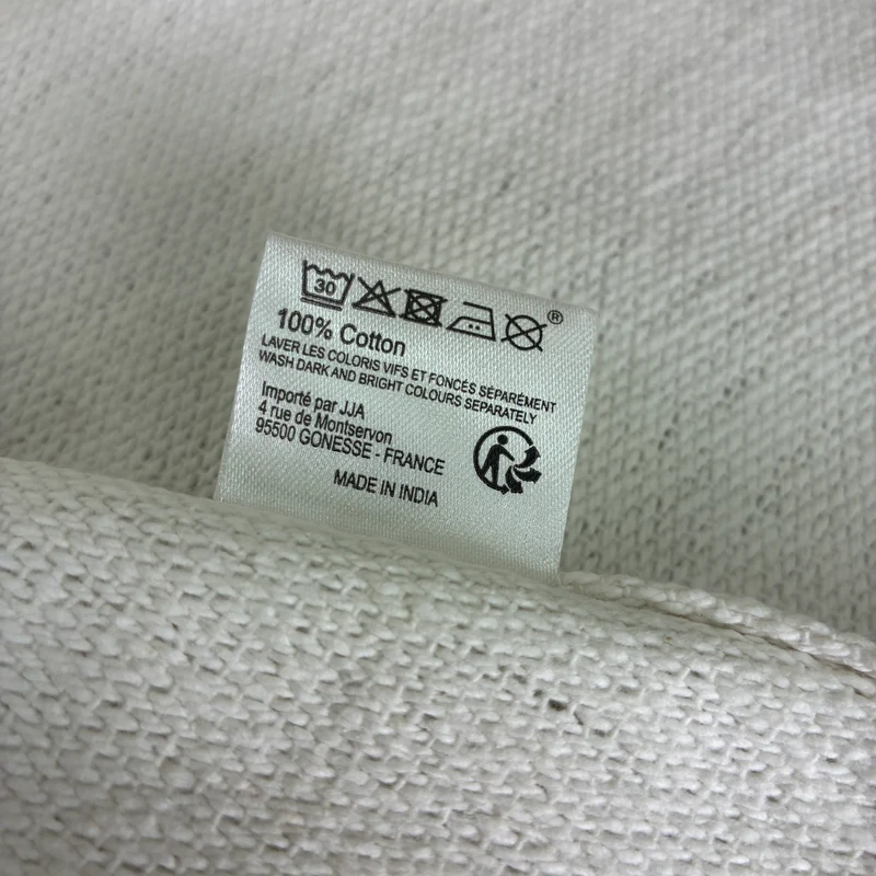 Platzdeckchen Baumwolle Weiß 45x30 Neuware Deko