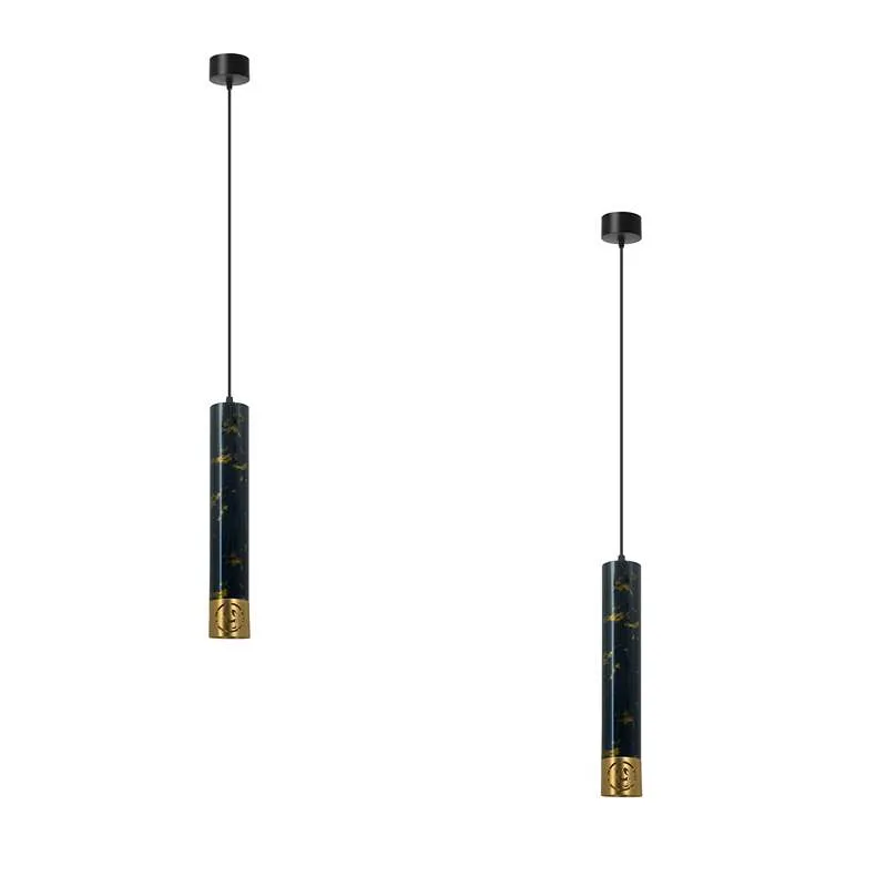 LED Langröhren Pendelleuchte Zylindrische Röhre GU10 Sockel~2628